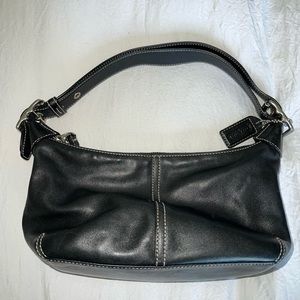 Coach Black Soho Hobo Shoulder Bag